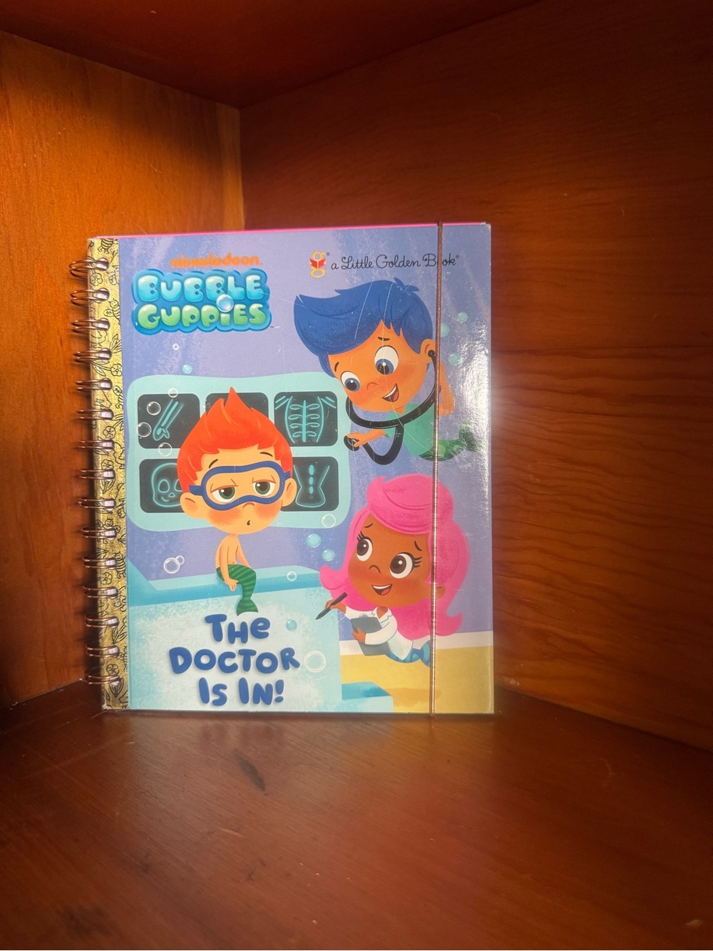 Kids Spiral Notebook/ journal- Pink & Blue